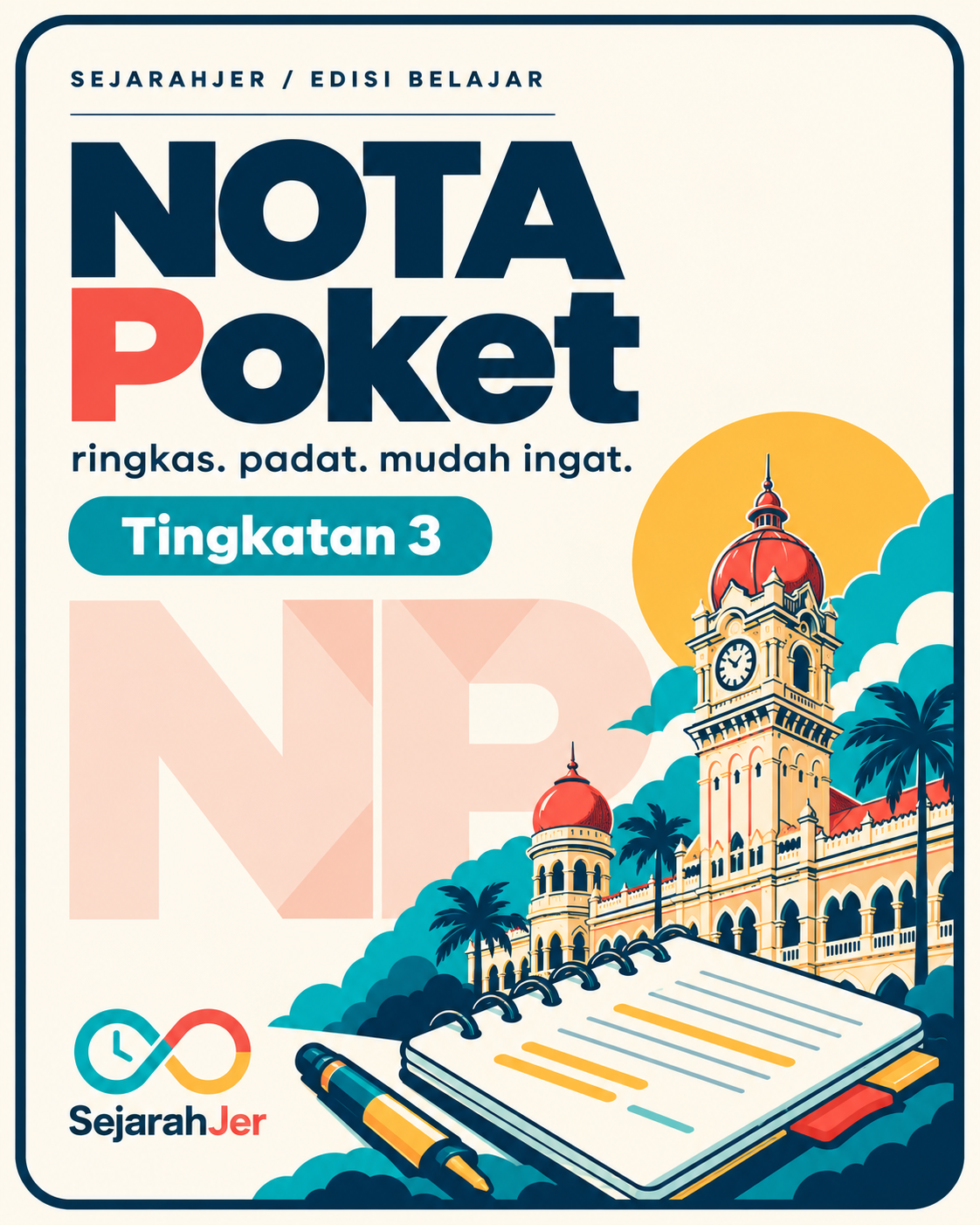 Kulit Nota Poket Tingkatan 3